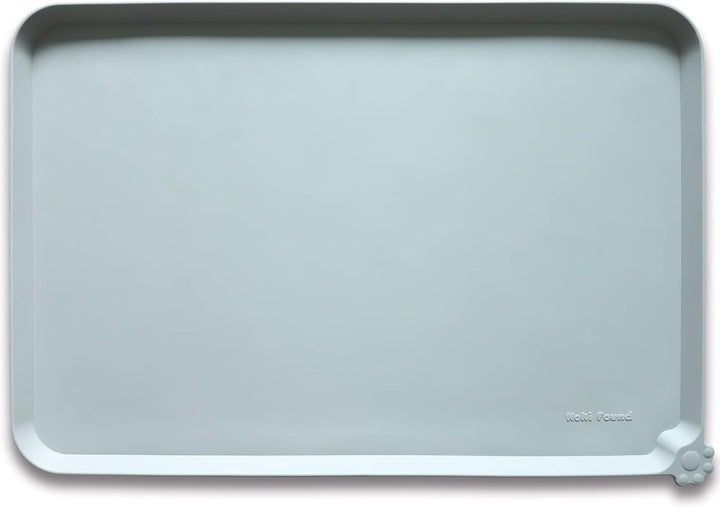 -Waterproof Pet Feeding Mats with High Lips - Multiple Size and Colors for Dogs, Cats & Others-G