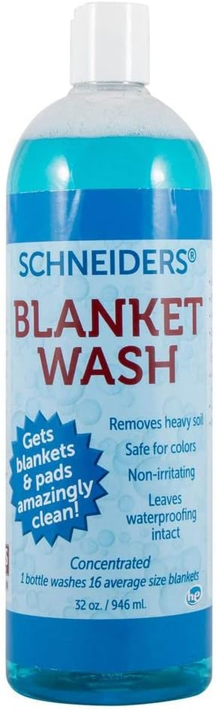 Horse Blanket Wash | Transformative Equine Care | Wash in Waterproofing | Horse Blanket Wash Revives & Protects | Eco-Friendly Formula | Size 16 Oz