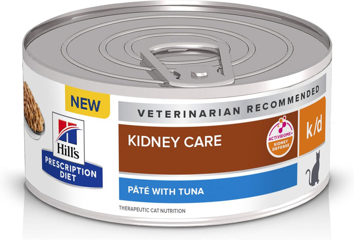 K/D Kidney Care Chicken & Vegetable Stew Wet Cat Food, Veterinary Diet, 2.9 Oz. Cans, 24-Pack