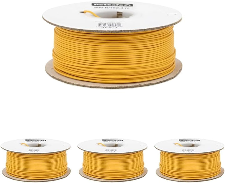Underground Dog Fence Wire (500 Foot) Create Your  Boundary, Electric Dog Fence Wire (Yellow) - from the Parent Company of IFB