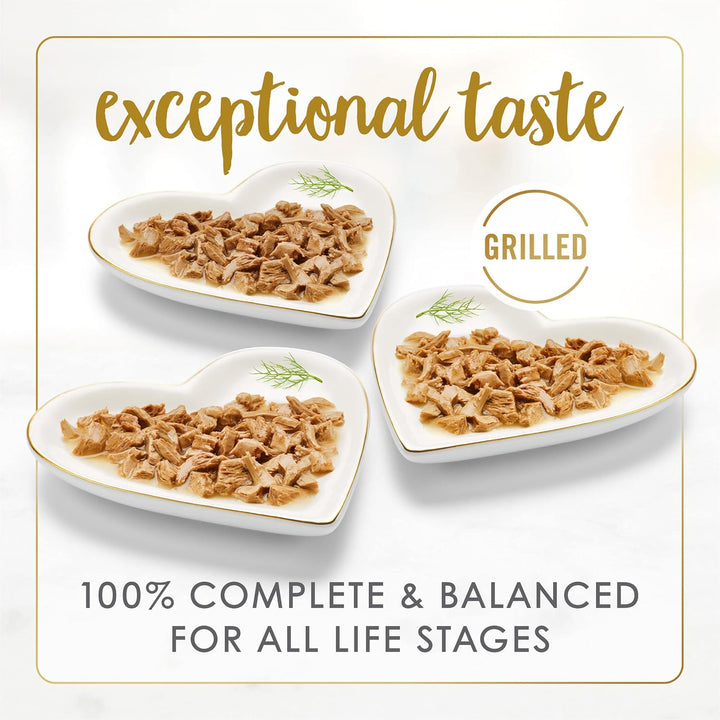 Purina  Grilled Wet Cat Food Seafood Collection in Wet Cat Food Variety Pack - (Pack of 24) 3 Oz. Cans