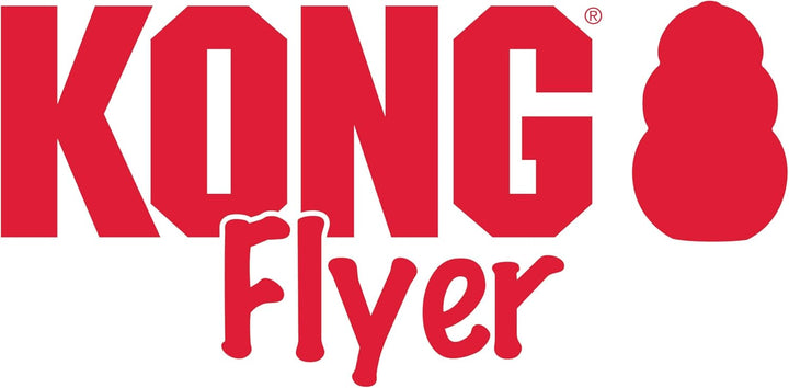 Flyer - Durable Dog Toy for Outdoor Playtime - Natural Rubber Flying Disc, Dog Toy for Fetch - Safer Disc for Healthy Activity - for Medium/Large Dogs