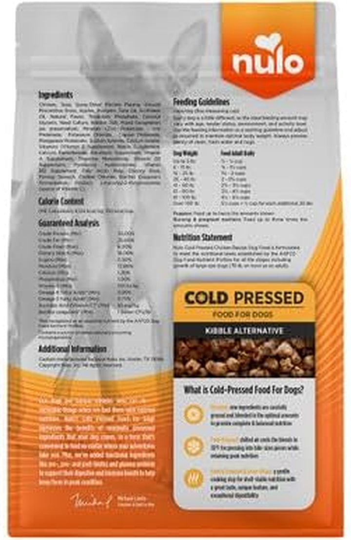 , Cold Pressed Chicken Recipe Adult & Puppy Dog Food, 35.2 Ounce