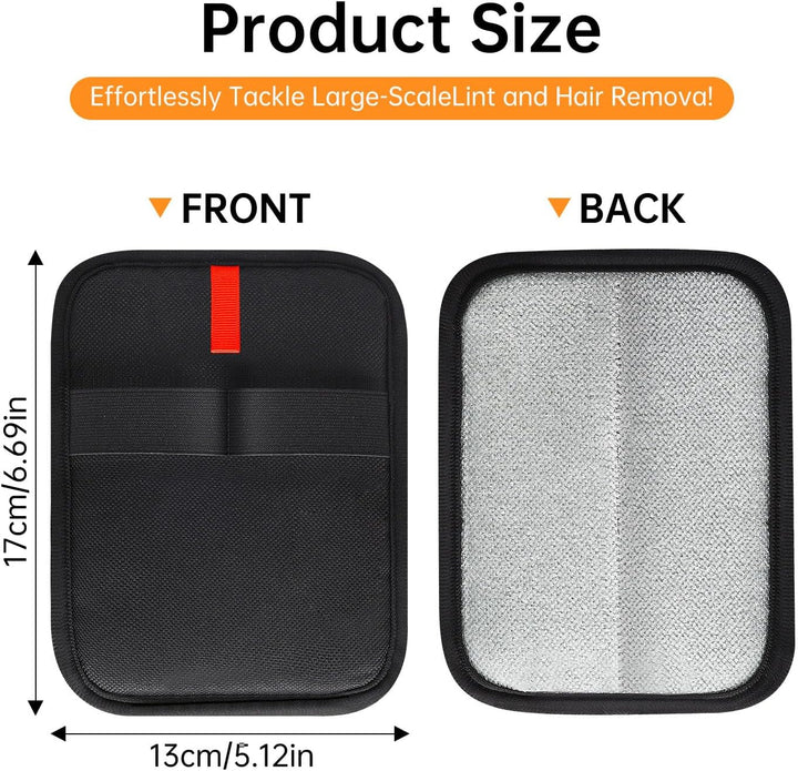 1 Pcs Static Pet Hair Removal Glove, Reusable Electrostatic Pet Cat Dog Hair Remover Grooming Gloves Brush Tool for Couch, Furniture, Carpet, Car Seat