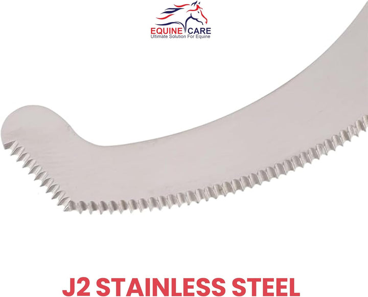 Bot Egg Knife for Horses – Precision Grooming Tool for Bot Egg Removal – Stainless Steel Blade with Ergonomic Handle – Horse Grooming Scraper, Coat Care, and Bot Fly Egg Scraper Tool