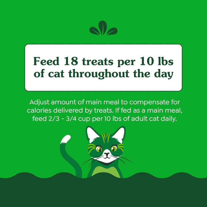 Feline Smartbites Healthy Indoor Cat Treats, Tuna Flavor, 16 Oz. Tub