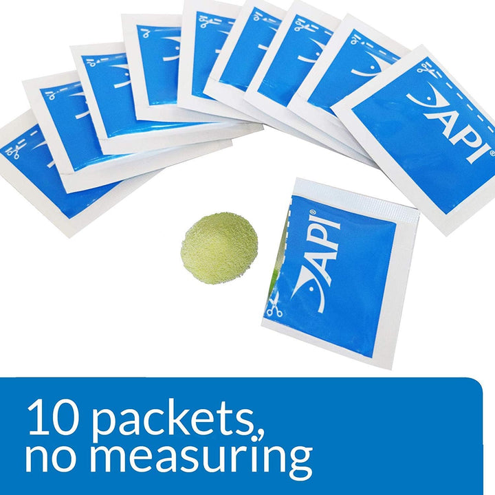 2 Pack of Fin and Body Cure Freshwater Fish Medication Powder for Treatment of Bacterial Diseases, Treats Body Slime, Eye Cloud, Fin and Tail Rot, and Gill Disease (10-Count) (2 Items)