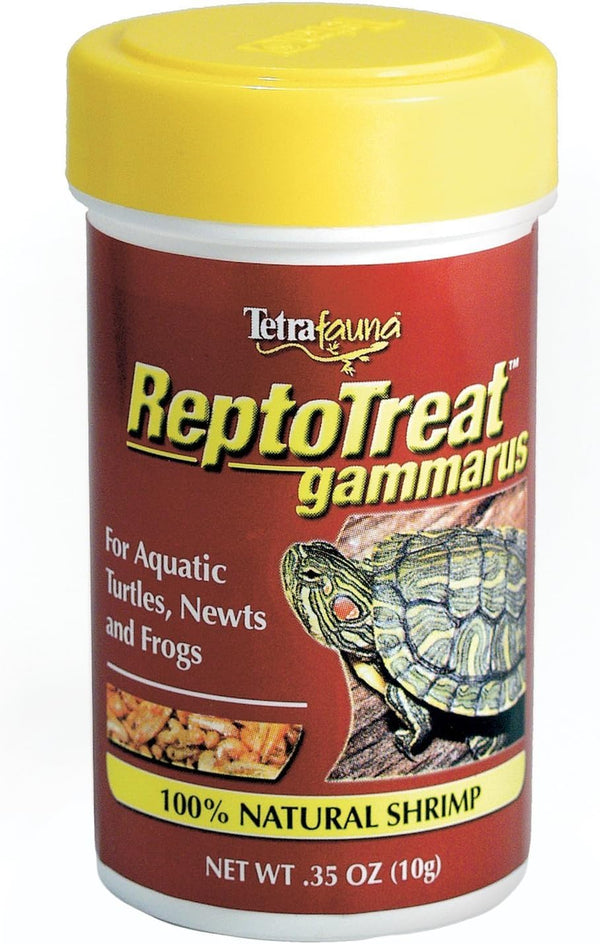 Reptotreat Gammarus 0.35 Ounce, Shrimp Treat for Aquatic Turtles, Newts and Frogs,100% SHRIMP