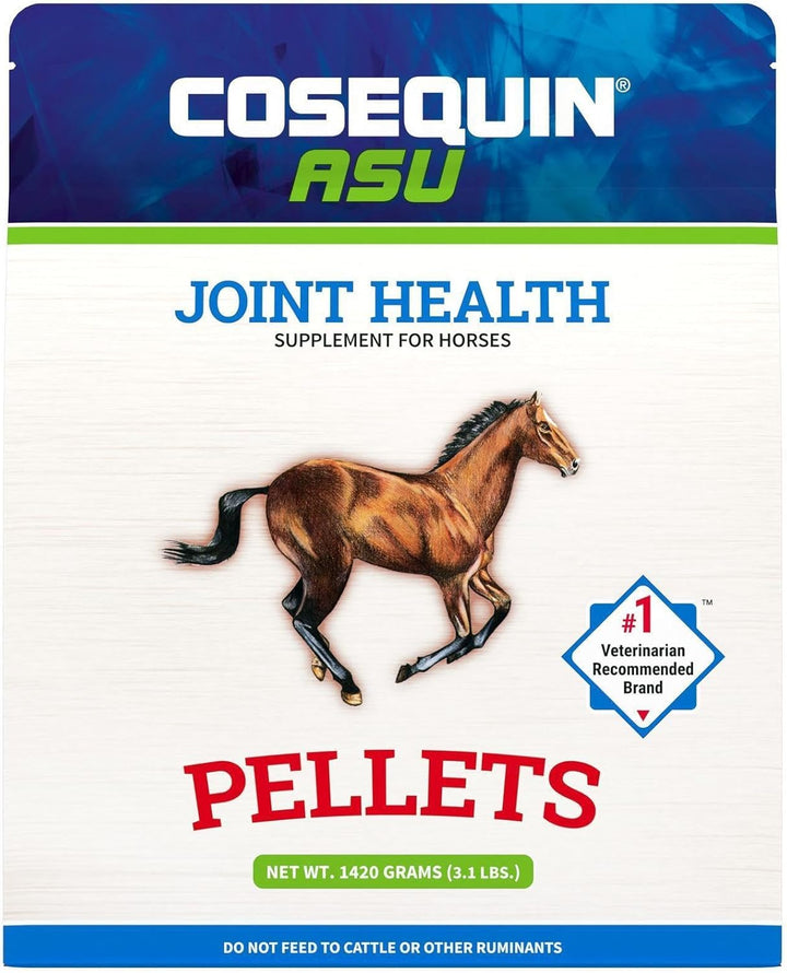 Nutramax  ASU Pellets Joint Health Supplement for Horses - Pellets with Glucosamine and Chondroitin, 1420 Grams