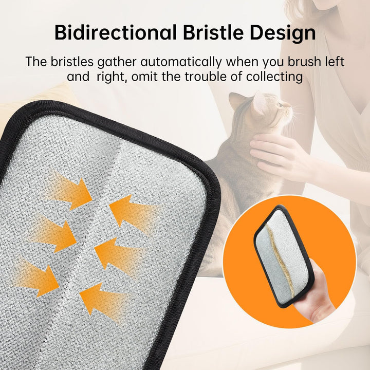 1 Pcs Static Pet Hair Removal Glove, Reusable Electrostatic Pet Cat Dog Hair Remover Grooming Gloves Brush Tool for Couch, Furniture, Carpet, Car Seat