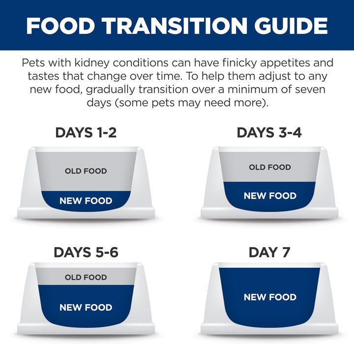 K/D Kidney Care with Chicken Dry Cat Food+, Veterinary Diet, 4 Lb. Bag