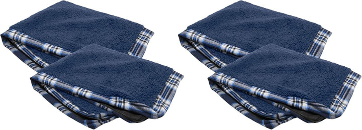 Replacement Dog Bed Cover Water-Resistant Indoor/Outdoor Logo Print Oxford Polycanvas Mattress, Washable - Stone Gray, Large