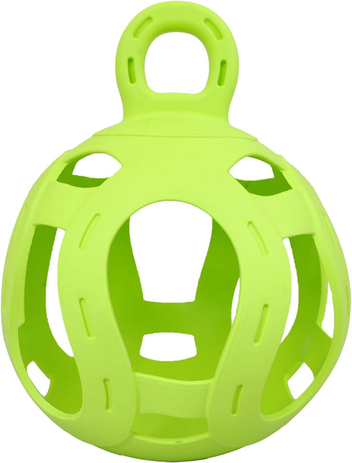Jolly Hay Ball Stall Toy for Horses, Green