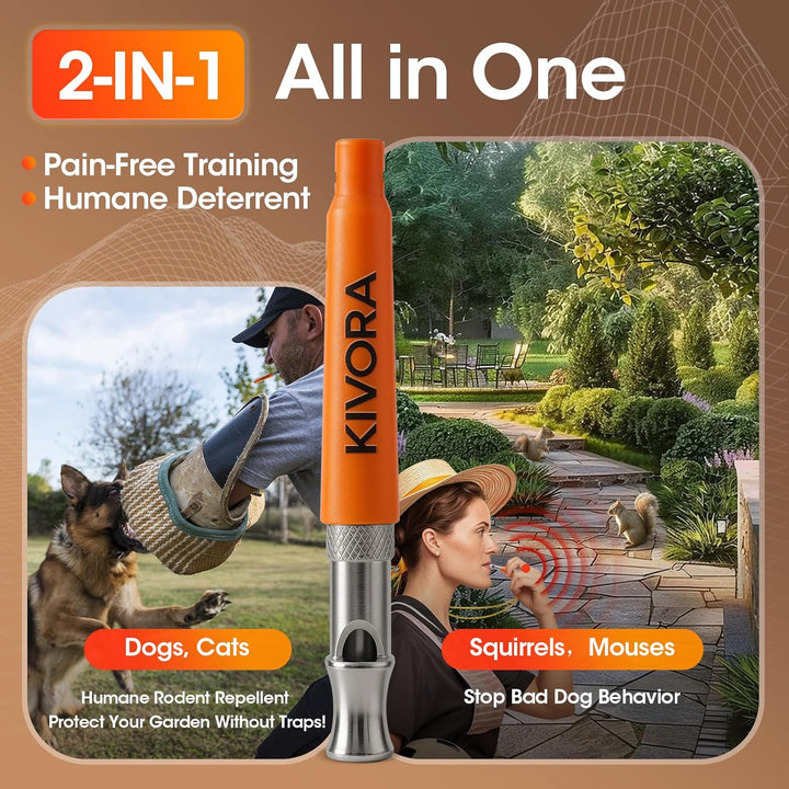 4 Pack Dog Whistle to Stop Barking Neighbors Dog,304 Stainless Steel Adjustable Ultrasonic Silent Dog Training Whistle for Recall & Bark Control,Professional Whistle Suitable for All Dogs