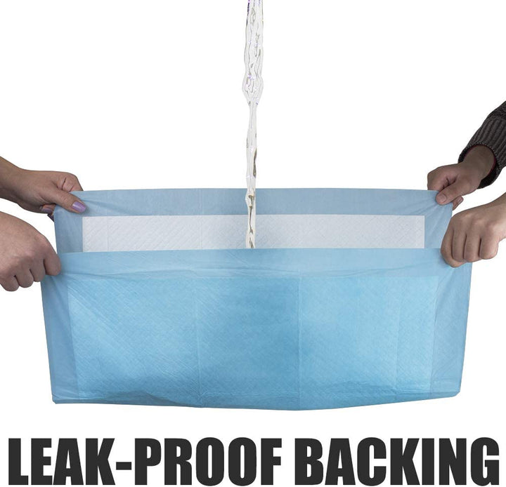 Puppy Pads Leak-Proof 100 Count 22"X 22" - Absorbent Pee Pads for Dogs with 6-Layer Design, Rapid Dry Sheet & Built-In Attractant - Dog Pad with Odor Control, Perfect for Puppies & Senior Dogs