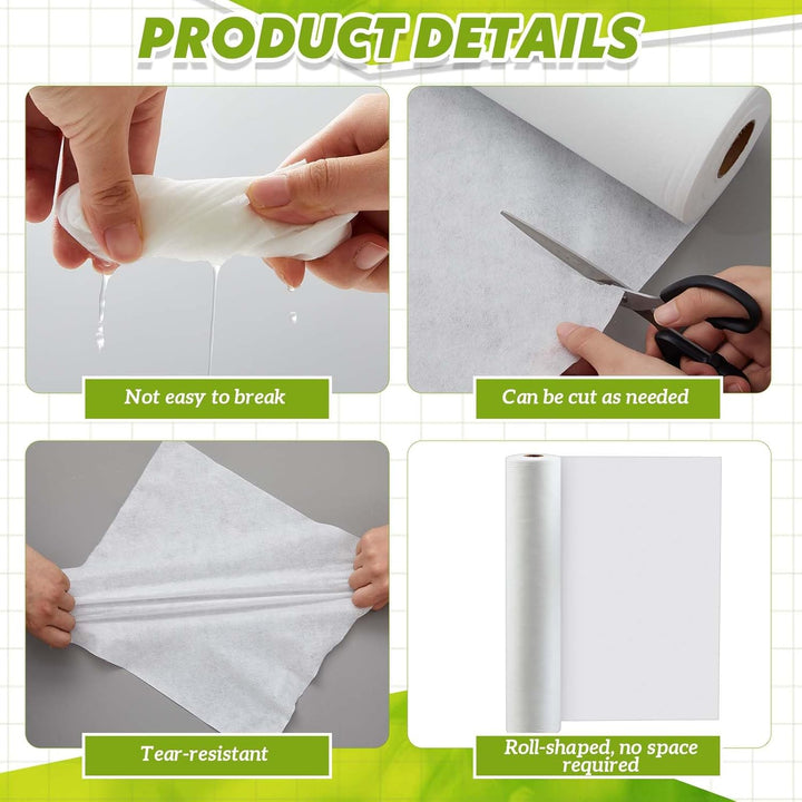 100 Ft X 22 Inch Bird Cage Liner Disposable Cages Cushion Pad Mat Precut Absorbent Bird Cage Paper Large Parakeet Cage Liners Accessories for Pet Animal Bird Parrot (White)