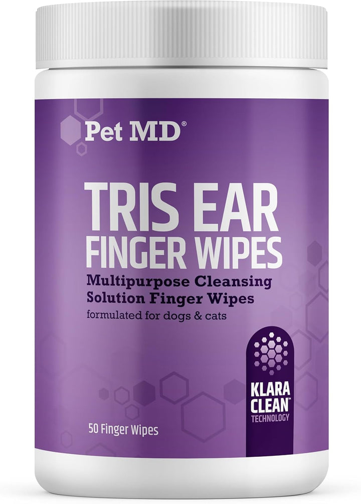 Veterinary Tris Flush Cat & Dog Ear Cleaner - and Infection Treatment with Ketoconazole 12 Oz