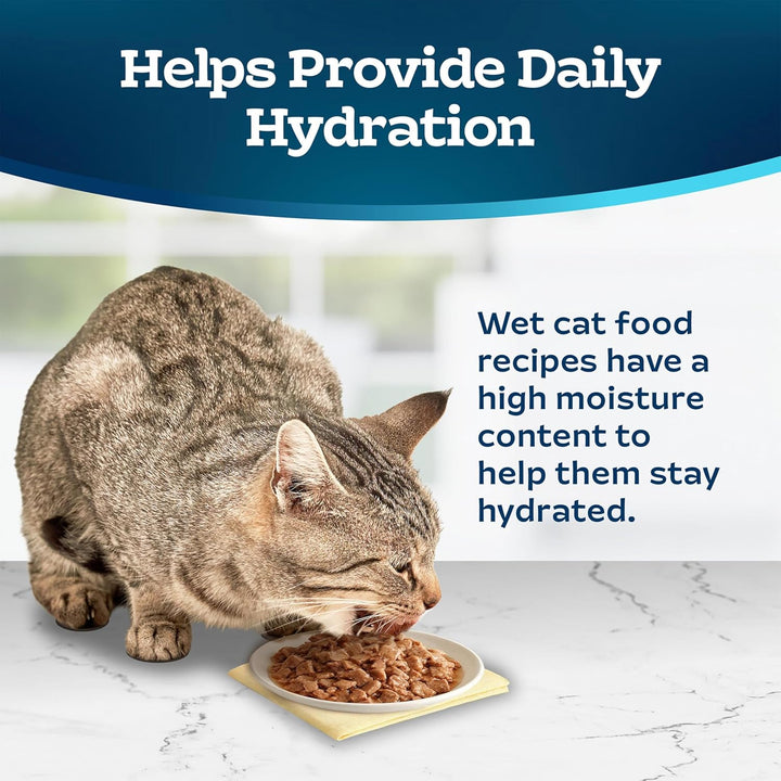 Tastefuls Flaked Wet Cat Food Variety Pack, Made with Natural Ingredients, Tuna, Chicken, Fish & Shrimp, 3-Oz Cans (12 Count, 4 of Each)