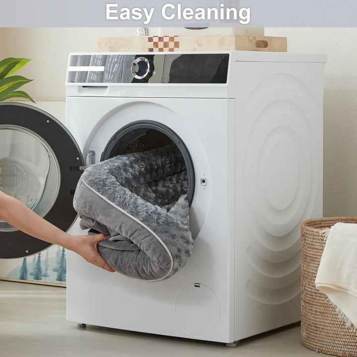 Dog Beds for Large Sized Dogs, Washable Orthopedic Dog Couch Sofa Bed with Waterproof Lining & Non-Skid Bottom for Pet Sleeping