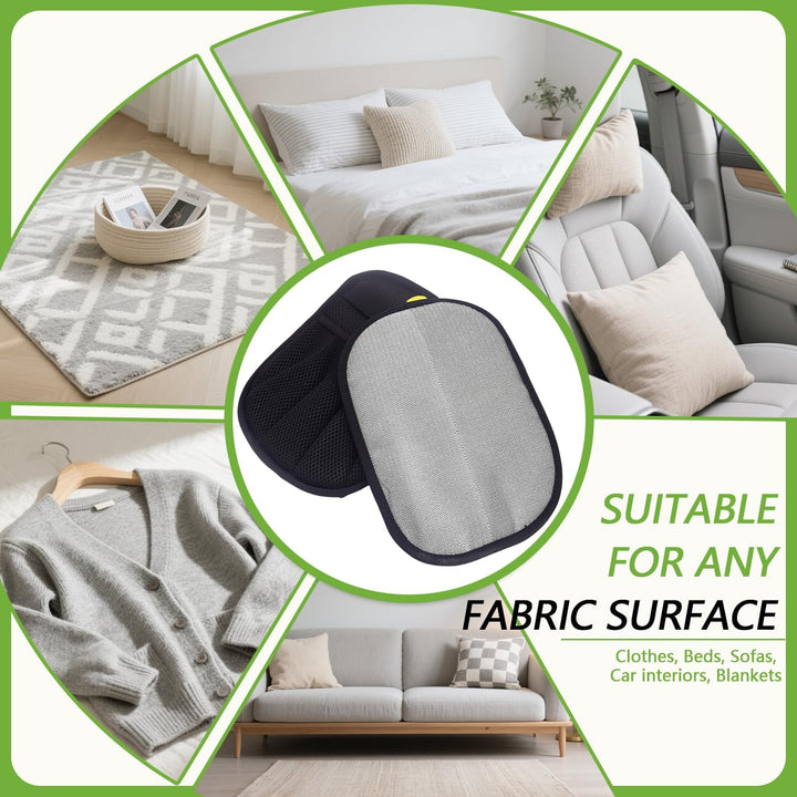 Pet Hair Removal Glove for Cats and Dogs - Electrostatic Pet Hair Remover Glove | Reusable Brush Pet Hair Remover for Couch, Carpet, Car Seat & Laundry