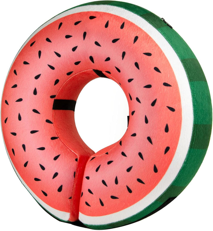 Inflatable Dog Cone Collar Alternative, Soft Dog Cone for Small Medium Large Dogs and Cats, Neck Recovery Ecollar Donut Collar after Surgery (Large, Blue)