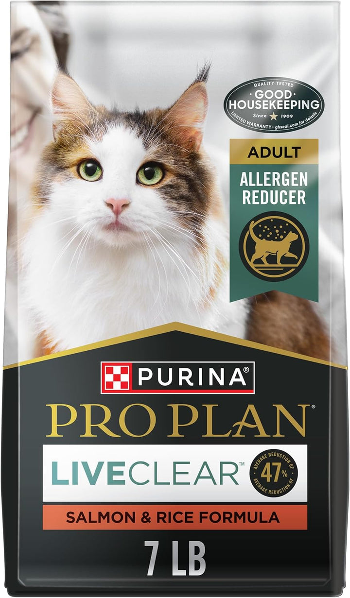 Allergen Reducing, High Protein Cat Food, LIVECLEAR Chicken and Rice Formula