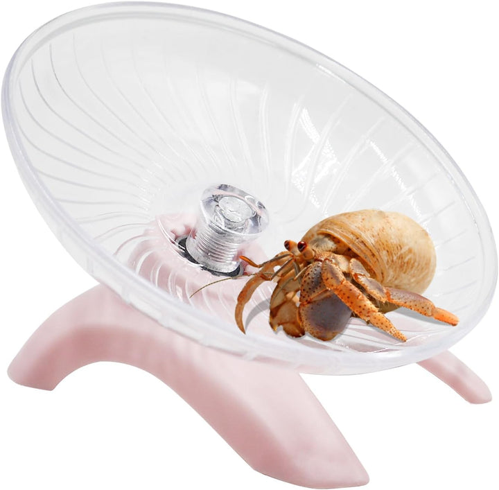 Hermit Crabs Wheel Toy, Hamster Running Wheel Toys, Small Animals Cage Accessory, Tank Accessory, Suitable for Hermit Crab Hamster Rat