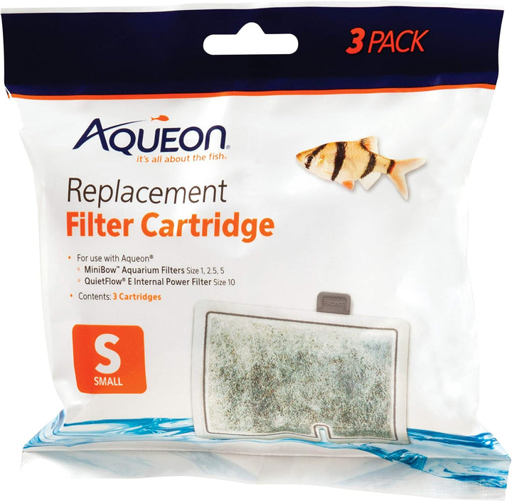 Aquarium Fish Tank Replacement Filter Cartridges Extra Small - 3 Pack