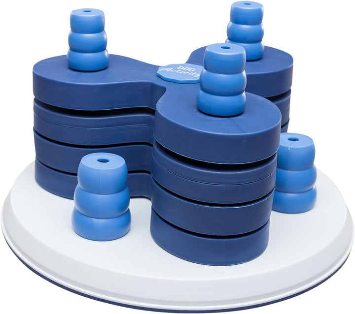 Windmill Strategy Game, Beginner Dog Puzzle Toy, Level 1 Activity, Treat Puzzle, Interactive Play, Dog Enrichment