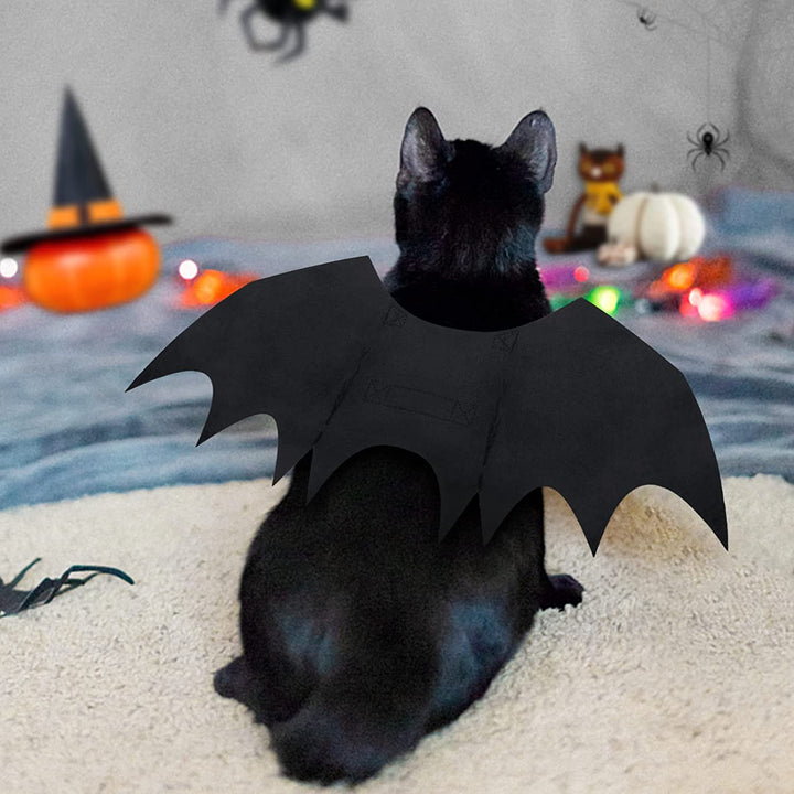 Halloween Cat Costume for Cats Dogs Pet Bat Wings Cat Dog Bat Costume Wings