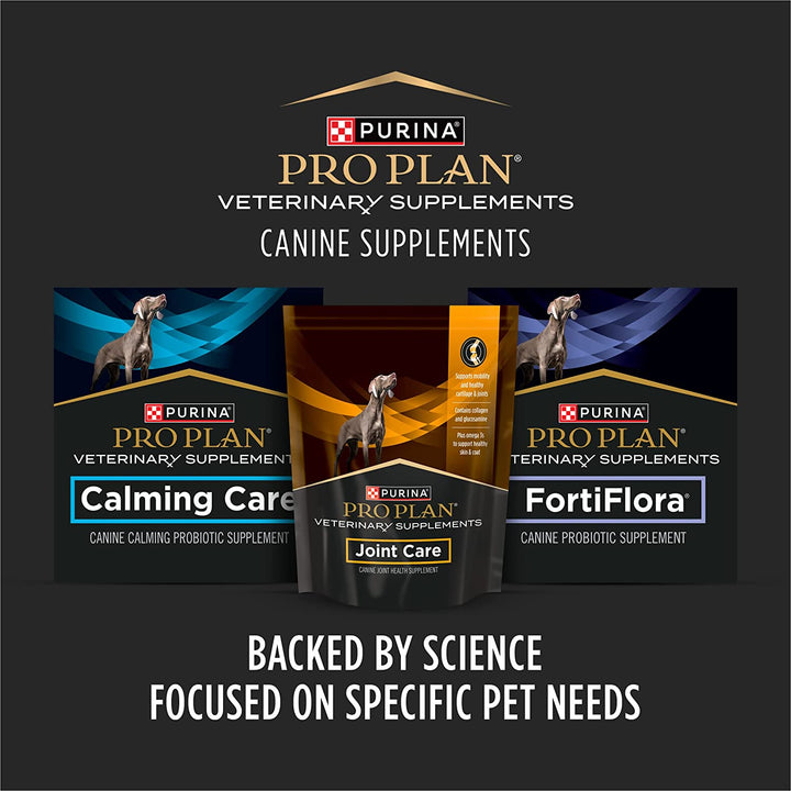 Purina Pro Plan Veterinary Joint Care Supplement for Large Breed Dogs Hip and Joint Supplement - 5.29 Oz. Pouch