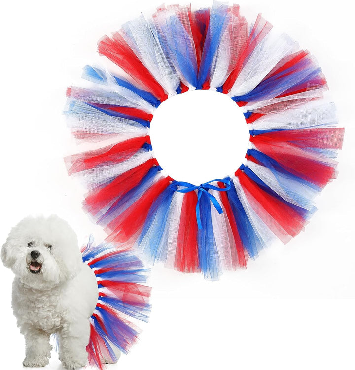 Dog Tutu Tulle Tutu for Dogs Small Large Medium Puppy Dress Ballerina Costume Skirt for Halloween Puppy Cats Bunny Pet Outfit Birthday Wedding Party Photo Prop Supplies(Pink)