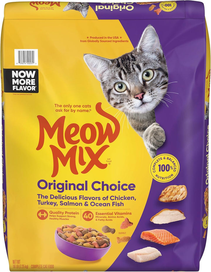 Original Choice Dry Cat Food, 6.3 Pound Bag