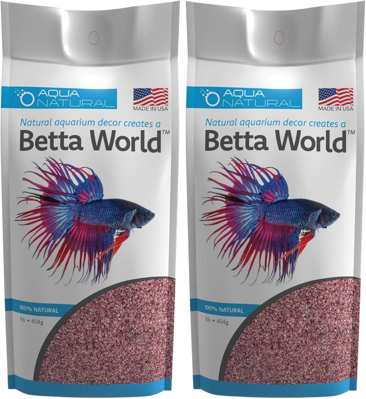 Betta World - Diamond Black Quartz 1Lb, Gravel/Rocks/Substrate for Fish Tank/Bowl (BETTA003)