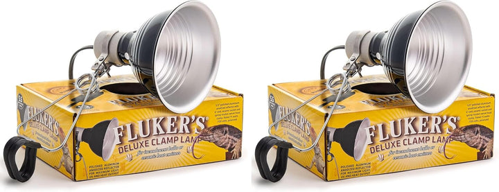 Repta-Clamp Lamp, Heavy Duty Clamp Light for Reptile Tanks and Terrariums, UL/CUL Approved, Great for Reptile Basking, 75-Watt Maximum with On/Off Switch, 5.5"