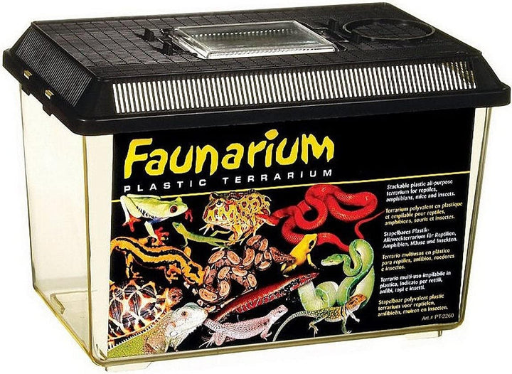 Faunarium, Plastic Reptile Terrarium, Medium, PT2260