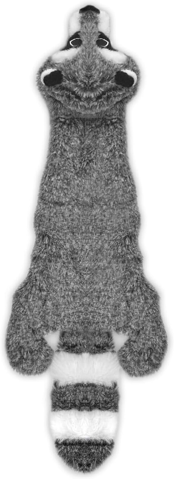 2-In-1 Stuffless Squeaky Dog Toys with Soft, Durable Fabric for Small, Medium, and Large Pets, No Stuffing for Indoor Play, Supports Active Biting and Play - 4 Figures, Small