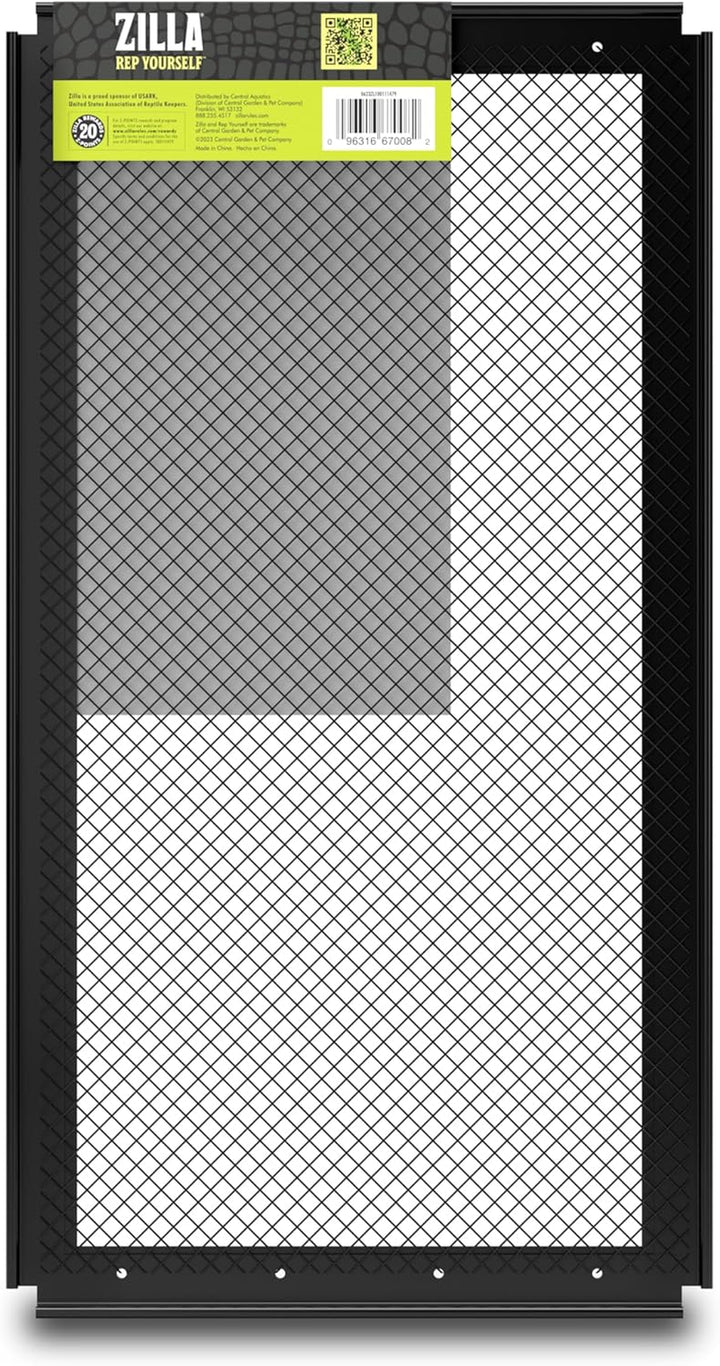 Pet Reptile Terrarium Fresh Air Screen Cover, 16" X 8"