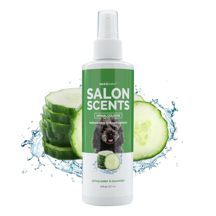 Salon Scents Pet Grooming Cologne - 8 Oz, Natural Professional Groomer Grade Perfume Deodorant for Dogs and Cats, Long Lasting, Deodorizing (Blueberry Pie)
