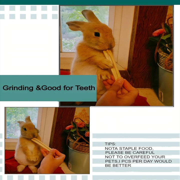 300G Snacks Sweet Bamboo Chew Toy for Rabbits Chew Sticks for Hamster Chinchilla Guinea Pig,Molar Treats Snack for Small Animals