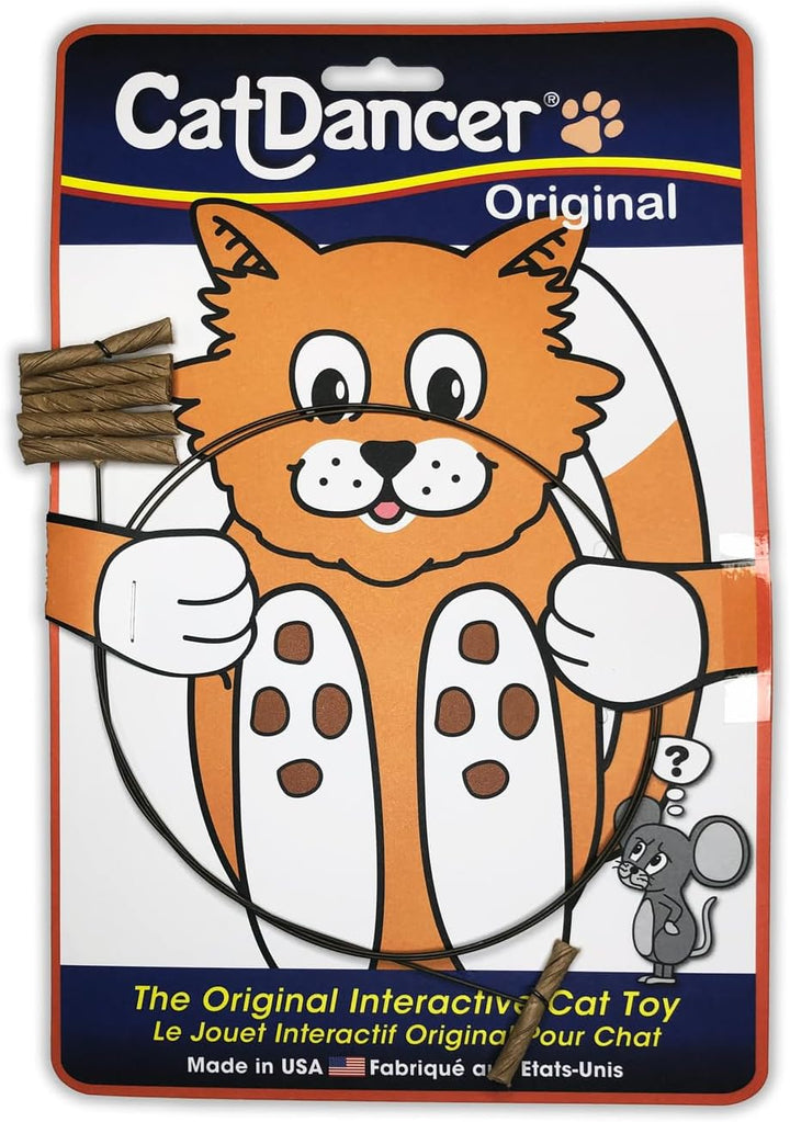 Products 101 Interactive Cat Toy, Brown