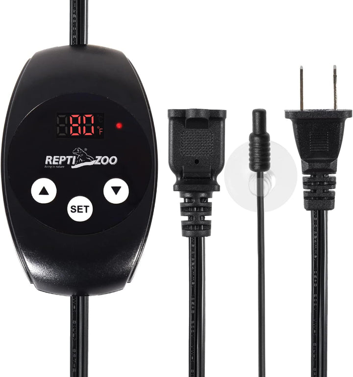 Dimming Thermostat, PID Temperature Controller with Memory Function, Reptile Thermostat for Reptile Heat Lamp, Specifically Designed for Light Heat Bulbs & Heaters