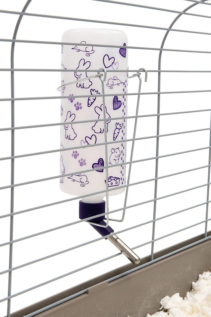 32Oz Weather Resistant Water Bottles with Heavy Duty Mount for Rabbits and Ferrets (Rabbits)