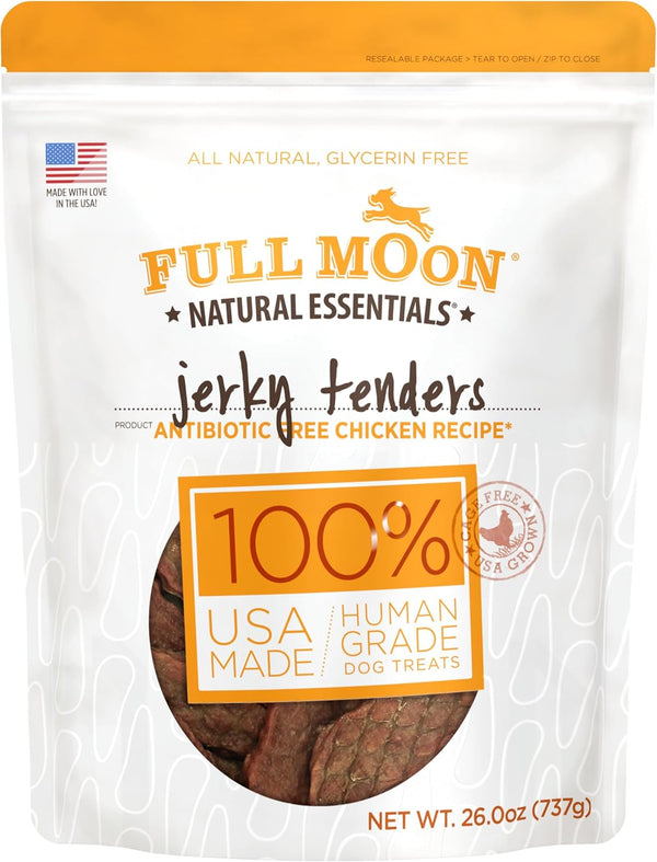 Chicken Jerky Tenders Healthy All Natural Dog Treats Human Grade Made in USA 26 Oz