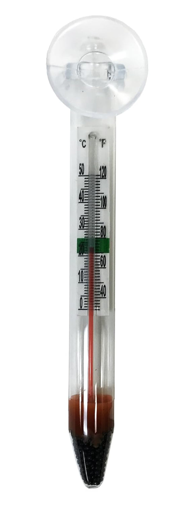 Therma-Temp Floating Aquarium Thermometer – Mercury Free – Safe for Freshwater and Saltwater Fish