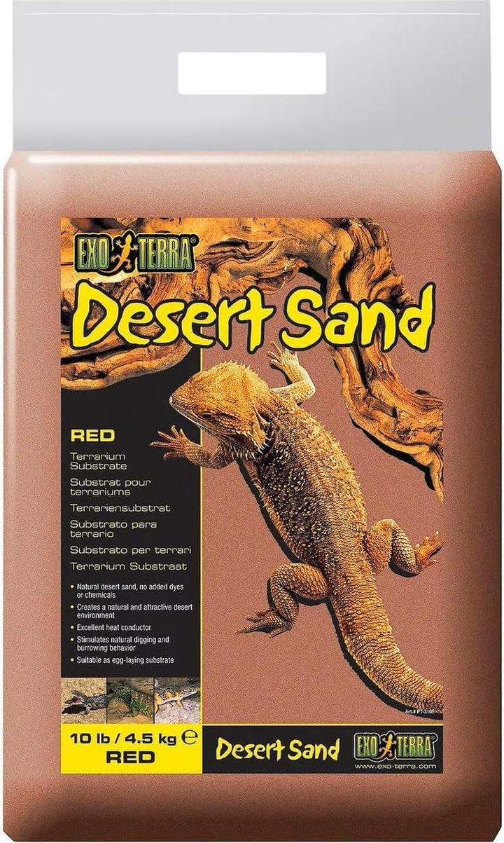 Desert Sand, 10-Pound, Red for All Breed Sizes