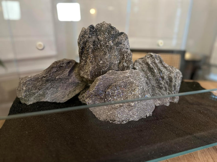 Galaxy Sand 20Lb Substrate for Aquascaping, Aquariums, Vivariums and Terrariums, Black