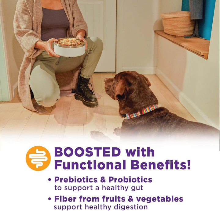 Bowl Boosters, Dog Food Topper for Small, Medium, & Large Breeds, Grain Free, Natural, Freeze Dried, Digestive Health Chicken, 4 Ounce Bag (Pack of 1)