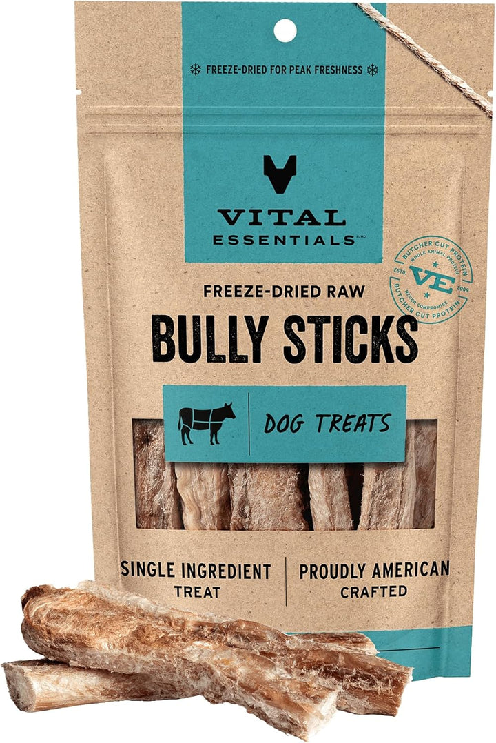 Beef Liver Dog Treats, 2.1 Oz | Freeze-Dried Raw | Single Ingredient | Premium Quality High Protein Training Treats | Grain Free, Gluten Free, Filler Free