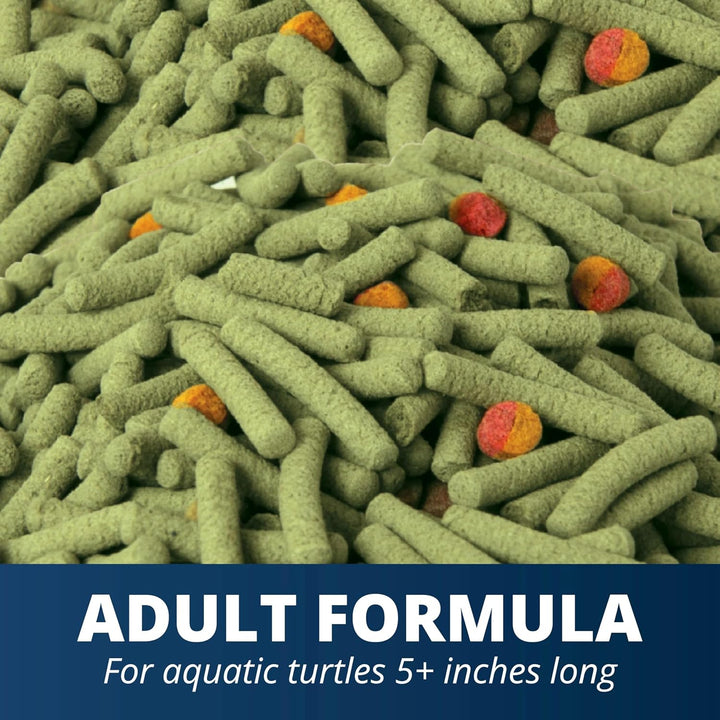 fauna PRO Reptomin Pro Sticks Adult Turtle Formula Daily Diet for Aquatic Turtles, 8.11 Oz